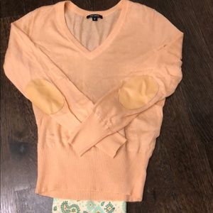 Pink Tartan cashmere v-neck sweater